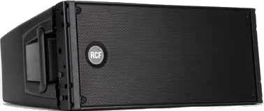 RCF HDL 20-A Dual 10" Active Coaxial Line Array Module, 700W, Black