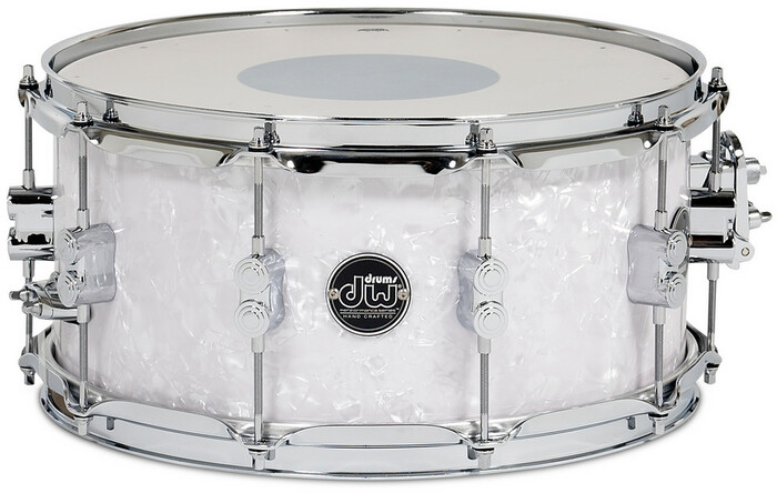 DW DRPF6514SS 6.5" X 14" Performance Series HVX Snare Drum In FinishPly Finish