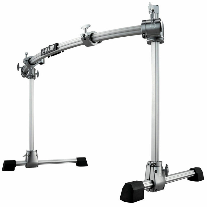 Yamaha HexRack II Basic 2-Leg Drum Rack Includes Curved Pipe, T-Legs, Cross Clamps, Mounting Clamps And Level