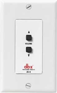 DBX ZC-6 Zone Controller With Volume Push Button Up/Down