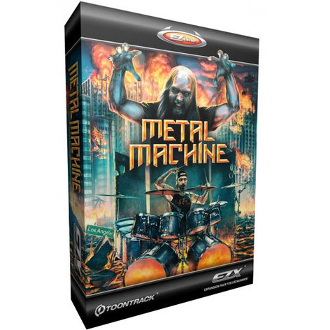 Toontrack METAL-MACHINE Metal Machine EZX Metal Expansion For EZdrummer/Superior Drummer (Electronic Delivery)