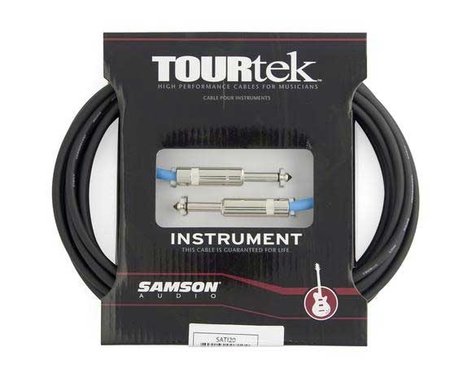 Samson TI6 6' Tourtek Instrument Cable, 1/4" Mono Male To Male