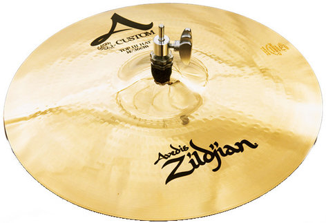 Zildjian A20512 14" A Custom Hi Hat Bottom Cymbal In Brilliant Finish