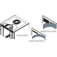 Middle Atlantic VBK-BGR-SA Vent Control Kit For BGR-SA