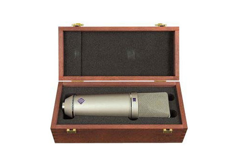 Neumann WOOD BOX U 87 Wood Case For U 67, U 87 And U 87 Ai Microphones