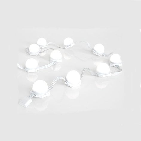 Philips Color Kinetics 999-007997-00 50-Pack Of White Clear Marquee Lenses For LED Node Strands