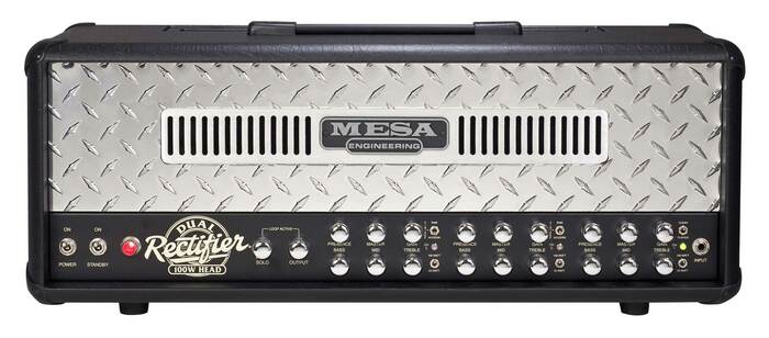 Mesa Boogie DUAL-RECTIFIER-HEAD Dual Rectifier 100W 3-Ch Tube Guitar Amplifier Head