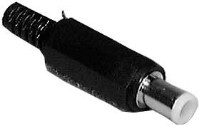 Philmore 255 Black Straight DC Power Plug, 10.6-13.5 V