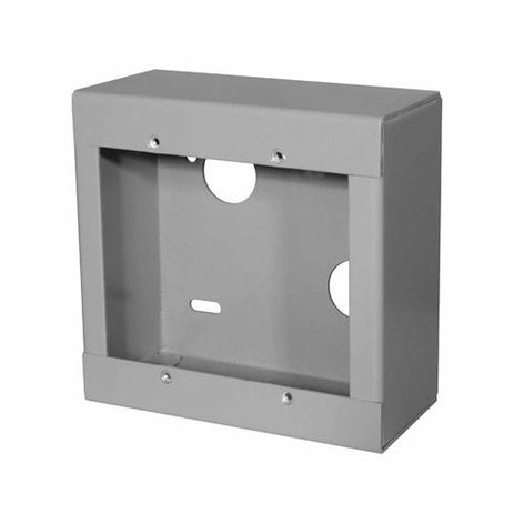 Quam SE6GVP Vandal-Resistant Dual-Gang Surface-Mount Enclosure For CIS4 And CIS8 Assemblies