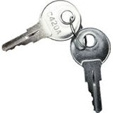 Middle Atlantic C5-KEY Set Of Front Door Keys For C5 Series Credenza Rack