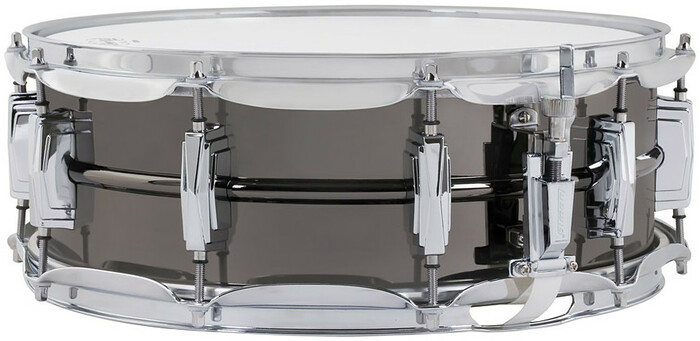 Ludwig LB416 5"x14" Black Beauty Brass Snare Drum With Black Nickel Finish