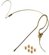 Point Source CO-6-KIT-AT-BE Earworn Microphone With 4-pin Hirose Connector For Audio-Technica, Beige