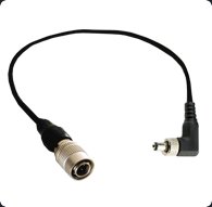Cable Techniques CT-CAMSR-9 Power Cable, Hirose 4-Pin - Right Angle Coaxial Barrel