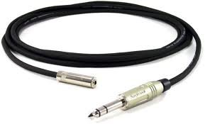 Pro Co BPBQMBF-10 10' 1/4" TRS-M To 1/8" TRS-F Headphone Extension Cord