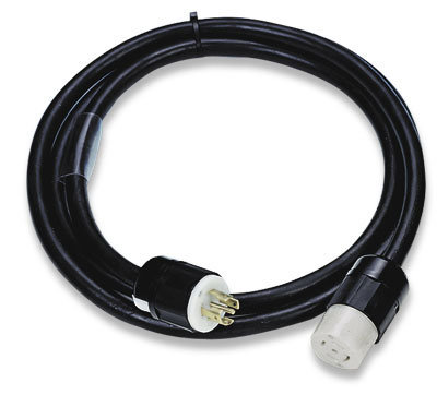 Lex PE105-75-L2130 75 Ft. NEMA L21-30 Locking Extension 10/5 SOOW-A Cable