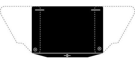 Lowel Light Mfg O1-22 Rectangular Barndoor Leaf For Omni Light