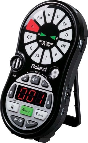 Roland VT-12 Vocal Trainer - black Built-In Tuner And Metronome