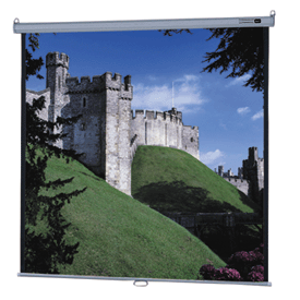 Da-Lite 95780 60" X 60" Model B High Contrast Matte White Projection Screen, CSR