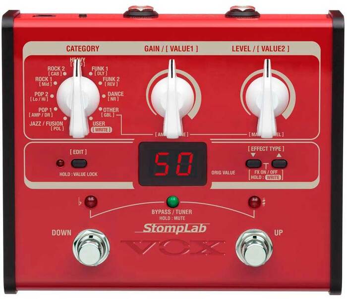 Vox STOMPLAB-1B StompLab IB Multi-Effects Bass Pedal