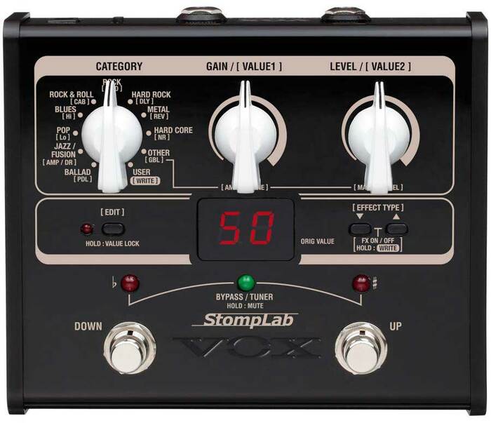 Vox STOMPLAB-1G StompLab IG Multi-Effects Guitar Pedal