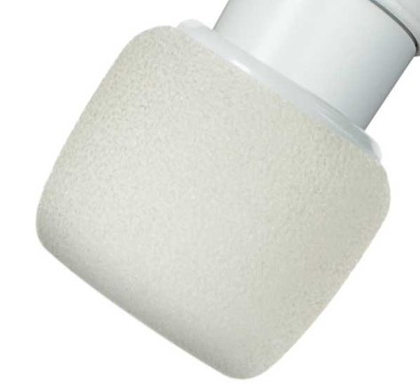 Shure ACVO4WS-W Foam Windscreens For Centraverse Overhead Mics, 4 Pack, White