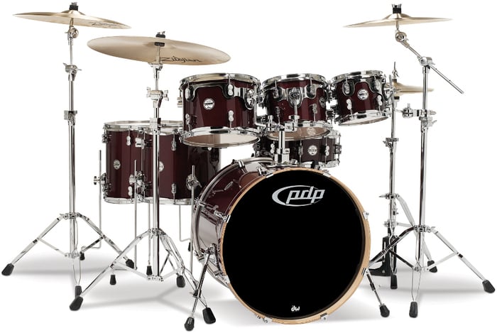 Pacific Drums PDCM2217 Concept Series Maple 7-Piece Shell Pack