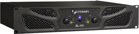 Crown XLi 800 2-Channel Power Amplifier, 300W At 4 Ohms