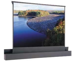 Da-Lite 84776 78" X 139" Ascender Electrol Matte White Projection Screen