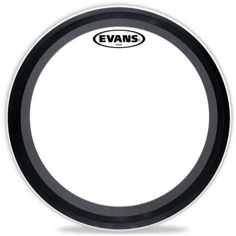 Evans BD24EMAD 24" EMAD Clear Bass Drum Head