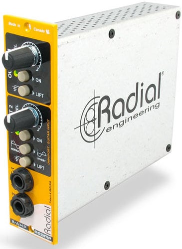 Radial Engineering X-AMP 500 Class-A Reamp With 2 Isolated Outputs And Adjustable Level Controls