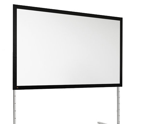 Draper 385089 108" X 144" FocalPoint Matt White Portable Projection Screen