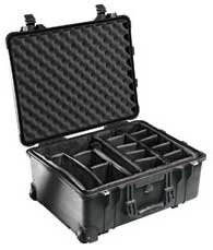 Pelican Cases 1560SC Protector Case 19.9"x15"x9" Protector Studio Case With Padded Dividers