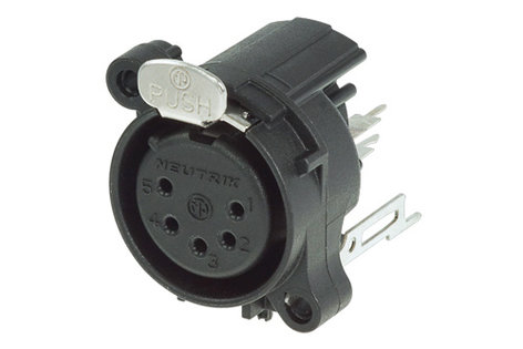 Neutrik NC5FAV A-Series 5-Pin XLR-F Receptacle