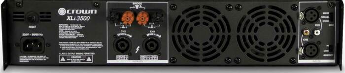 Crown XLi 3500 2-Channel Power Amplifier, 1350W At 4 Ohms