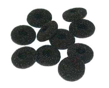 Listen Technologies LA-163 Replacement Ear Cushions For LA-161 Or LA-162 Ear Buds, 20 Pack