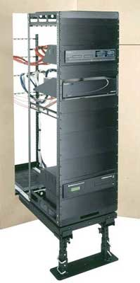 Middle Atlantic AX-SXR-35 Rotating AXS Rack System For Millwork And In-Wall