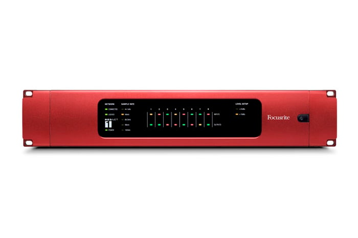 Focusrite Pro REDNET-1 RedNet 1 8-Channel AD/DA Remote Dante Interface For RedNet Network Audio System