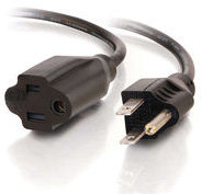 Cables To Go 53410 25 Ft. Extension Power Cord