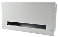 FSR PWB-250-WHITE PWB-250-WHT Plasma/Flat Panel Display Wall Box With 6 IPS, 3 AC / Gang, 2 Knockouts