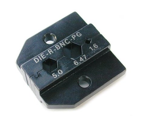 Neutrik DIE-R-BNC-PG Crimp Tool Die For HX-R-BNC With Hex Size A (6.47mm) B (5mm) CP (1.6mm)