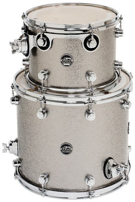 DW DRPFTMPK02G Performance Series 2G Tom Pack In FinishPly Finish: 8"x12", 14"x14" Toms