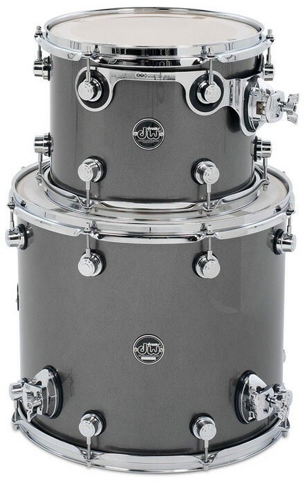 DW DRPLTMPK02G Performance Series HVX Tom Pack 2G In Lacquer Finish: 8"x12", 14"x14"