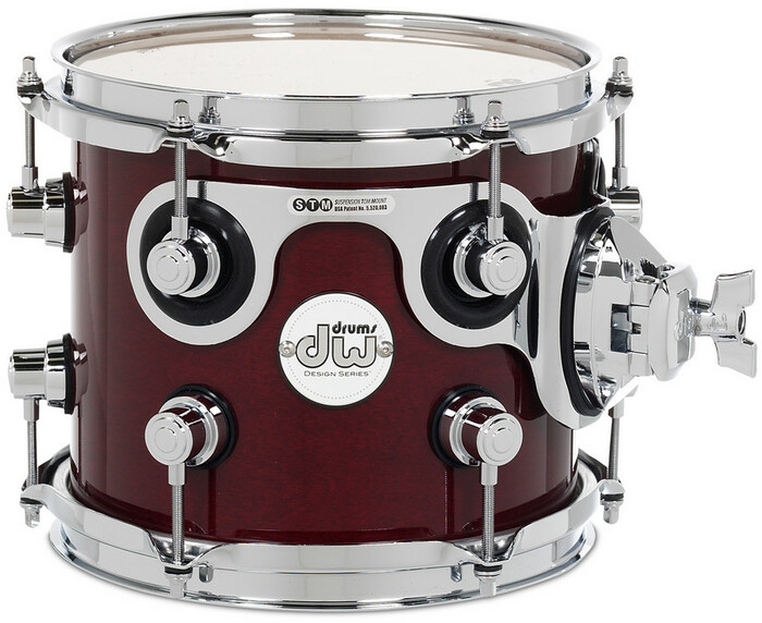 DW DDLG0708STCS 7" X 8" Design Series Tom In Cherry Stain Finish
