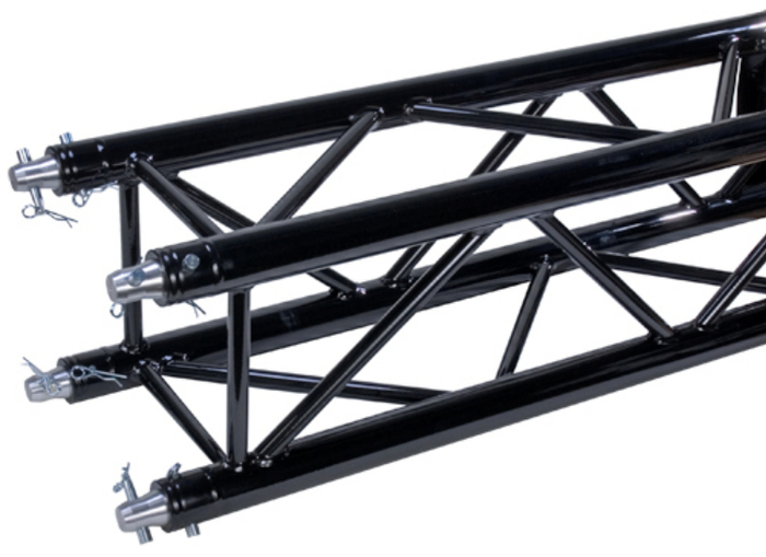 Global Truss SQ-4111-1250 BLK 4.10' (1.25M) Square Segment, Black