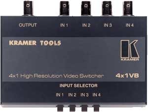 Kramer 4X1VB 4x1 Composite Video Mechanical Switcher