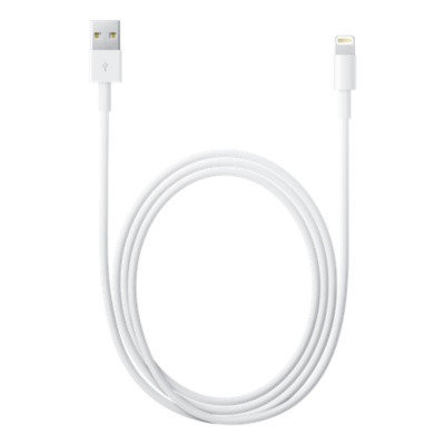 Apple Lighting to USB Cable - 2 m 6.6' Sync / Charge Cable For Select IOS Devices, MD819AM/A