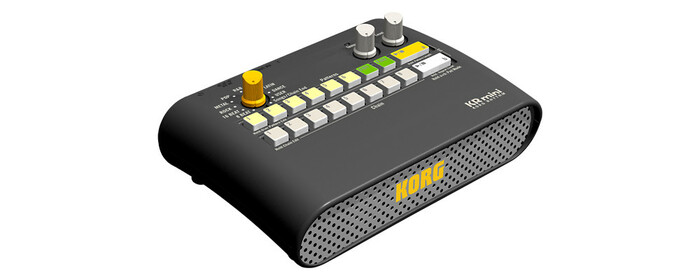 Korg KR Mini Compact Drum Machine With 16 Velocity-Sensitive Pads And Built-in Speaker