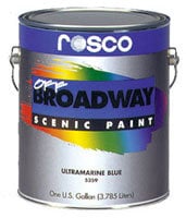 Rosco Off Broadway Scenic Paint 1 Gallon Of Dark Red Vinyl Acrylic Paint