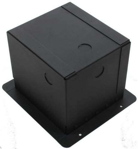 Elite Core FB4-SP Recessed Floor Box With 4xXLRF And 2 Speakon Connectors