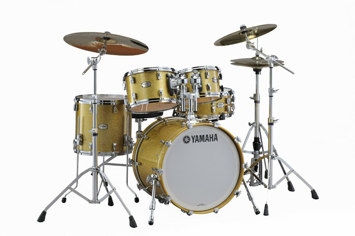 Yamaha Absolute Hybrid Maple 4-Piece Shell Pack 10"x7" And 12"x8 Rack Toms, 14"x13" Floor Tom, And 22"x18" Bass Drum